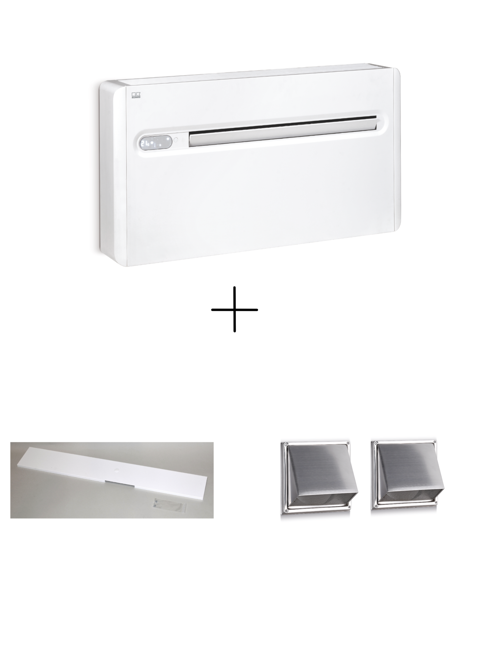 Rauklimagerät KWT 180 DC + Zubehör